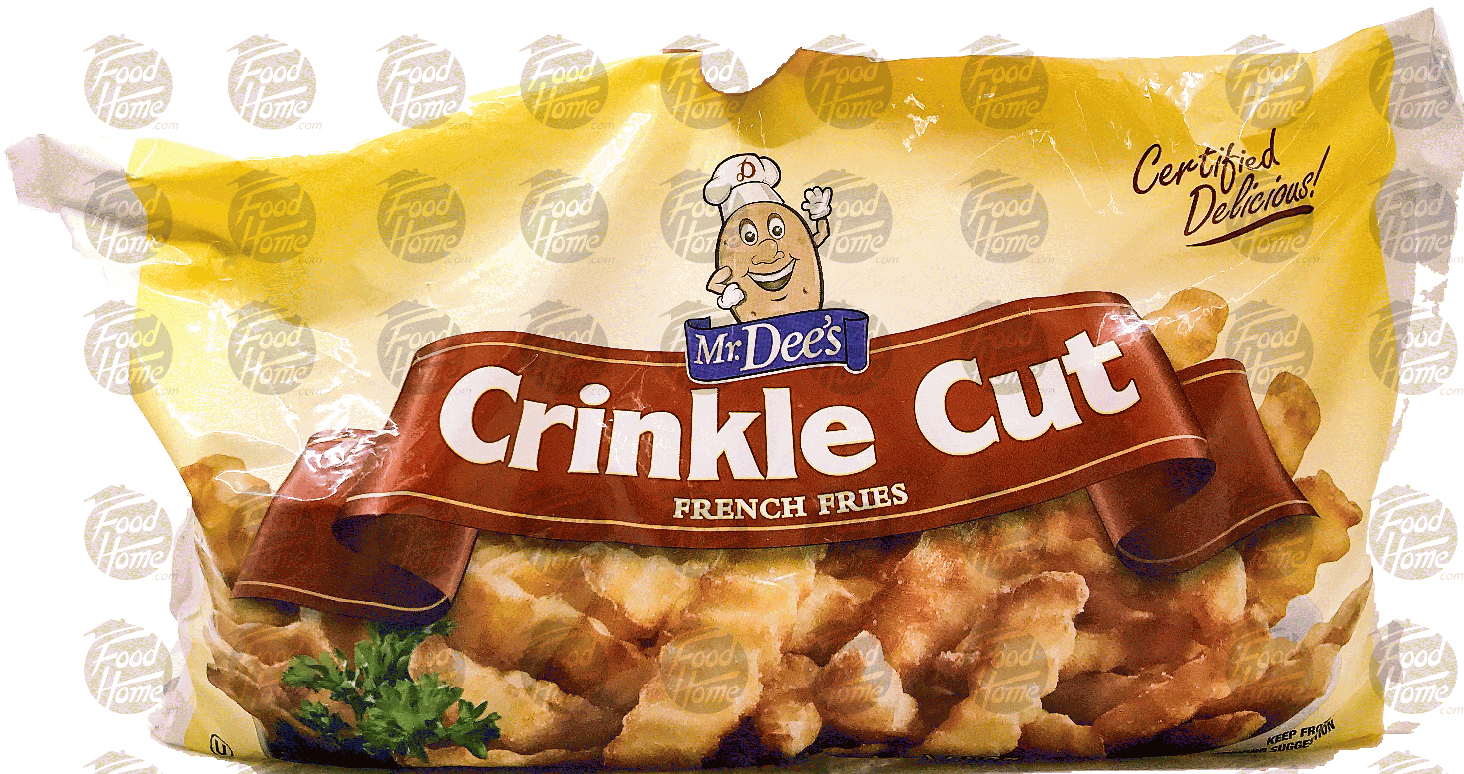 Mr. Dee's  crinkle cut french fries, 1 frozen bag Full-Size Picture